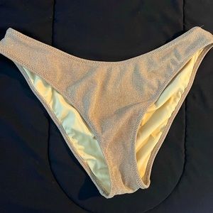 Gold Pacsun Bikini Bottoms